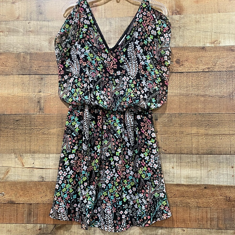 Candies Floral Print Dress Size Large
